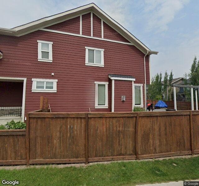 Street view of 127 Cranbrook Place SE, Calgary