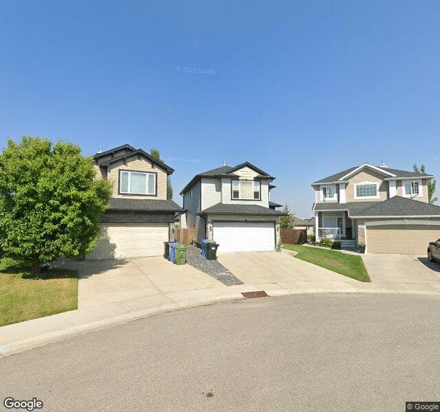 Street view of 181 Everwoods Close SW, Calgary