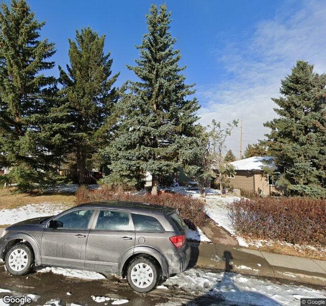 Street view of 1120 Hunterston Hill NW, Calgary
