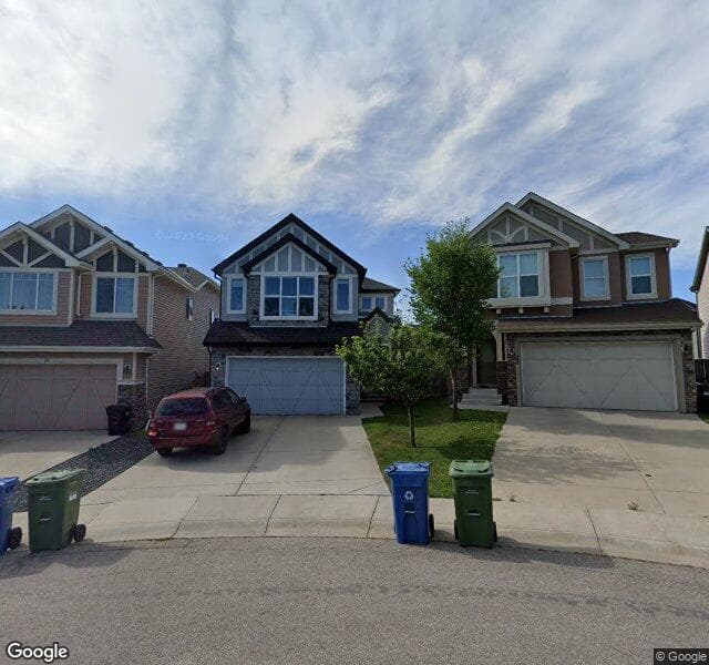 Street view of 19 Aspen Hills Manor SW, Calgary