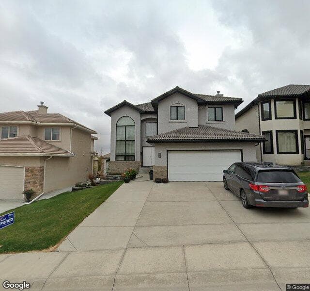 Street view of 109 Hamptons Close NW, Calgary