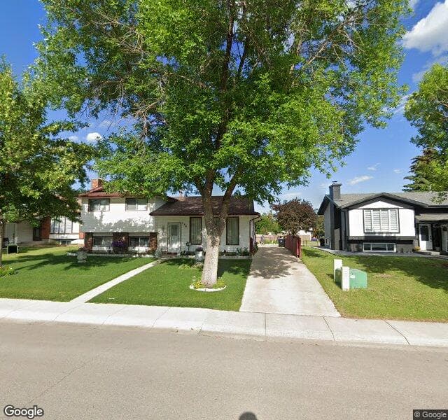 Street view of 195 Rundlemere Road NE, Calgary