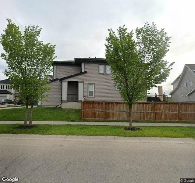 Street view of 135 Copperpond Cove SE, Calgary