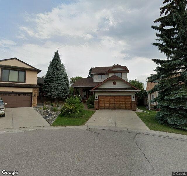 Street view of 166 Scenic Glen Close NW, Calgary