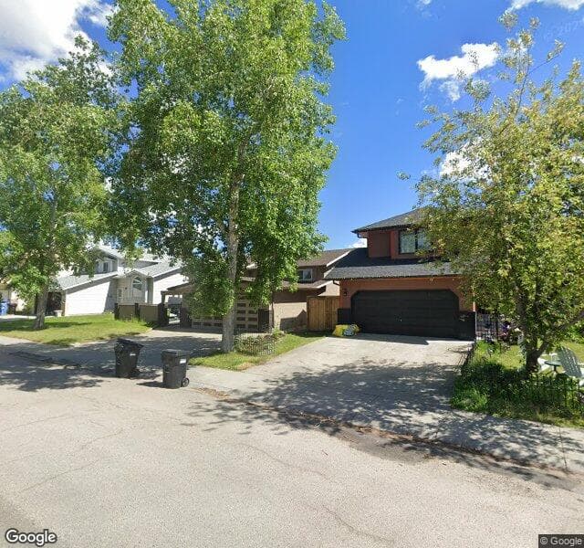 Street view of 272 Hawkwood Boulevard NW, Calgary