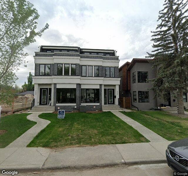 Street view of 2535 2 Avenue NW, Calgary