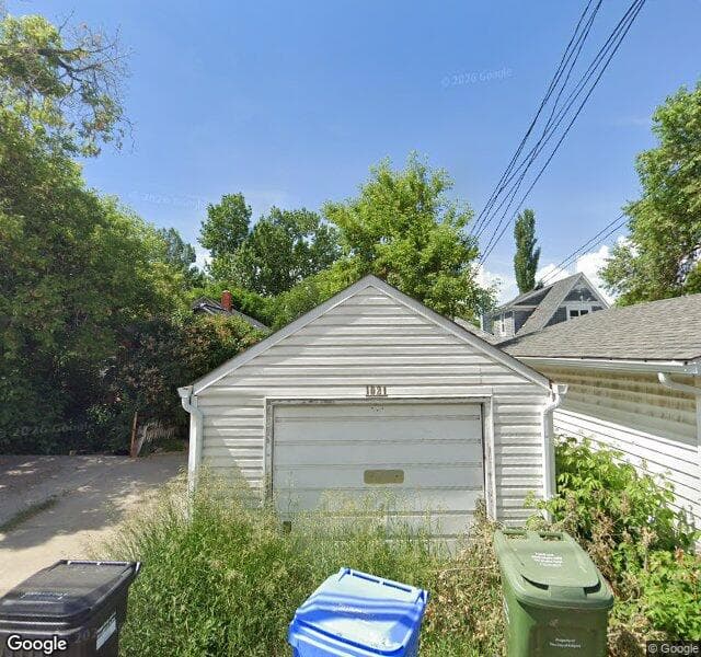 Street view of 1021 1 Avenue NW, Calgary