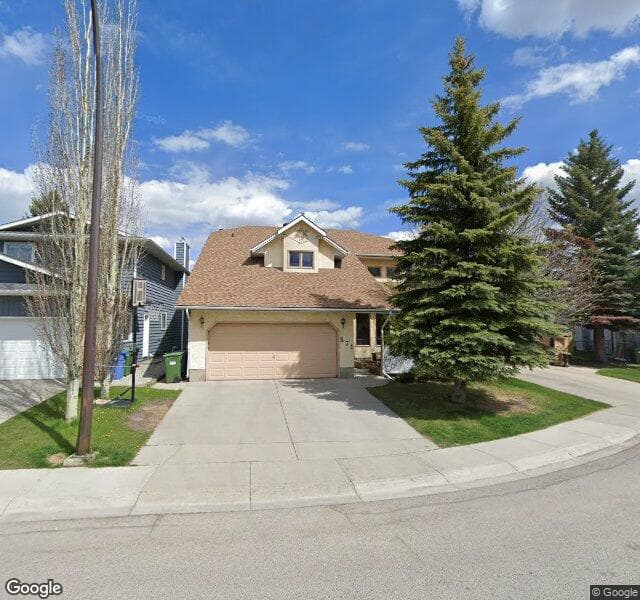 Street view of 371 Hawkcliff Way NW, Calgary