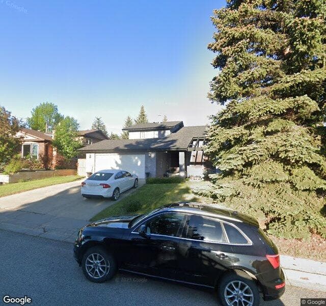Street view of 15 Oakmount Way SW, Calgary