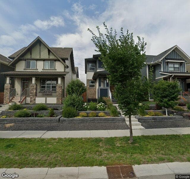Street view of 151 Masters Avenue SE, Calgary