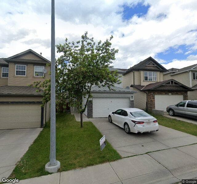 Street view of 151 Covepark Green NE, Calgary