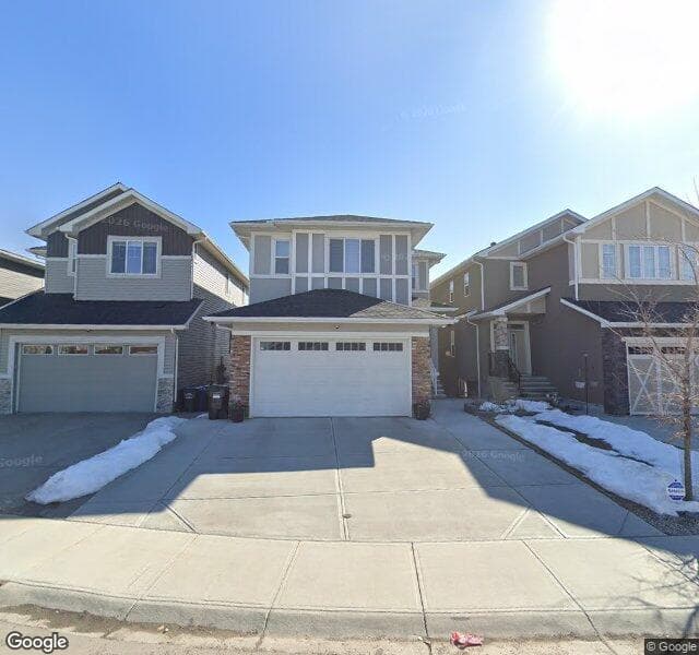 Street view of 256 Corner Meadows Manor NE, Calgary