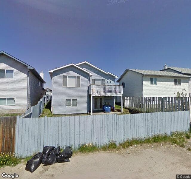 Street view of 136 Applemont Close SE, Calgary