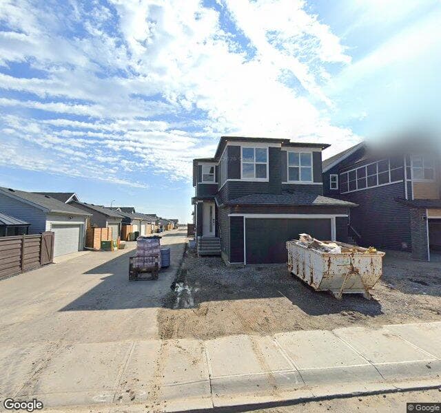Street view of 18 Seton Common SE, Calgary