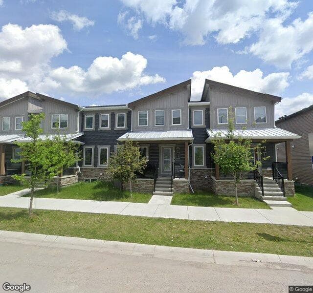 Street view of 1542 Carrington Boulevard NW, Calgary