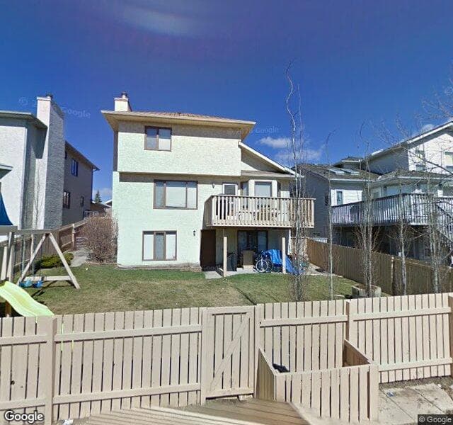 Street view of 54 Edgebank Circle NW, Calgary