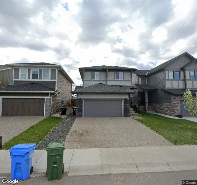 Street view of 121 Legacy Woods Place SE, Calgary