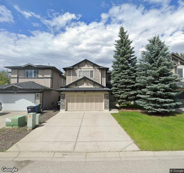 Street view of 113 Chapman Close SE, Calgary