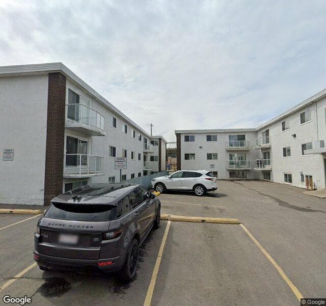Street view of 302-11037 84 Street NW, Edmonton
