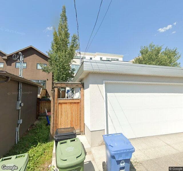 Street view of 2423 31 Avenue SW, Calgary