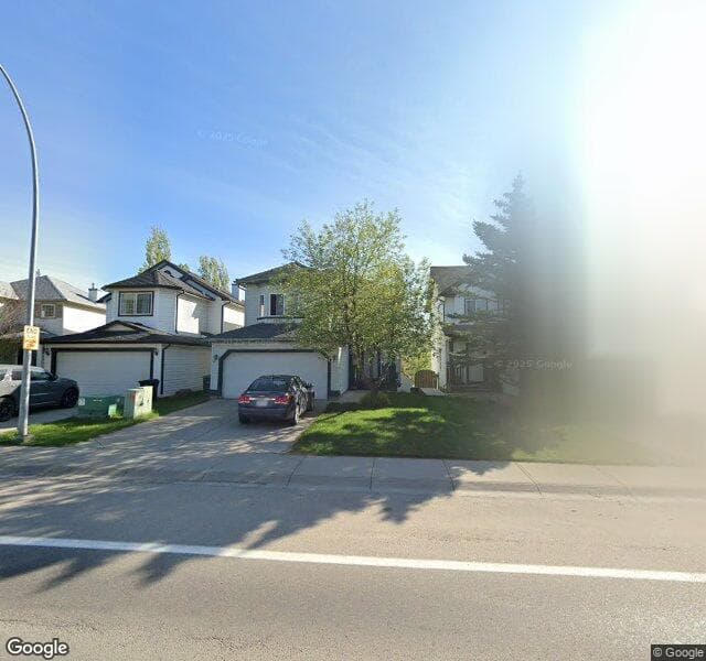 Street view of 10542 Hidden Valley Drive NW, Calgary