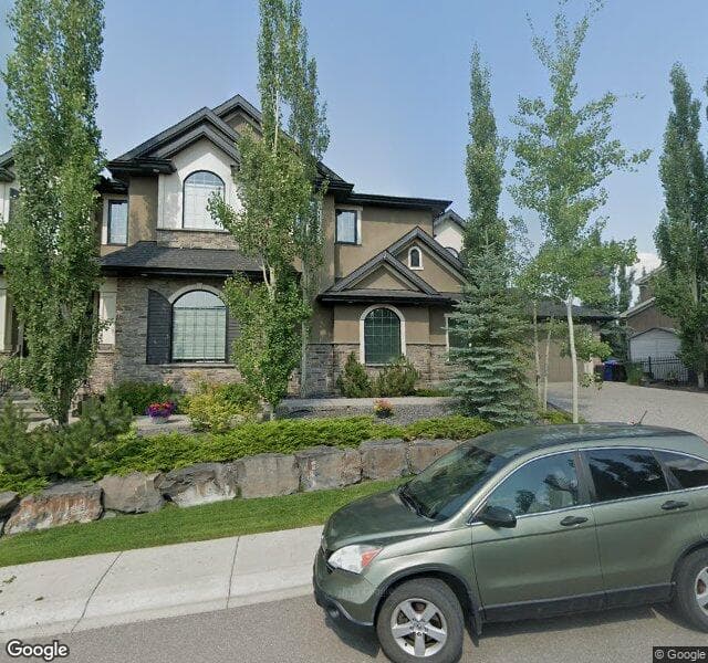 Street view of 18 Spirit Ridge Lane SW, Calgary
