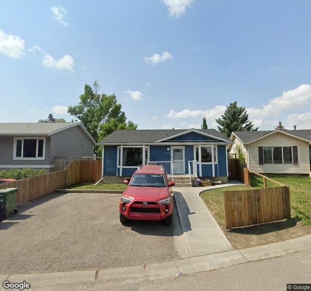 Street view of 124 Castlebrook Way NE, Calgary