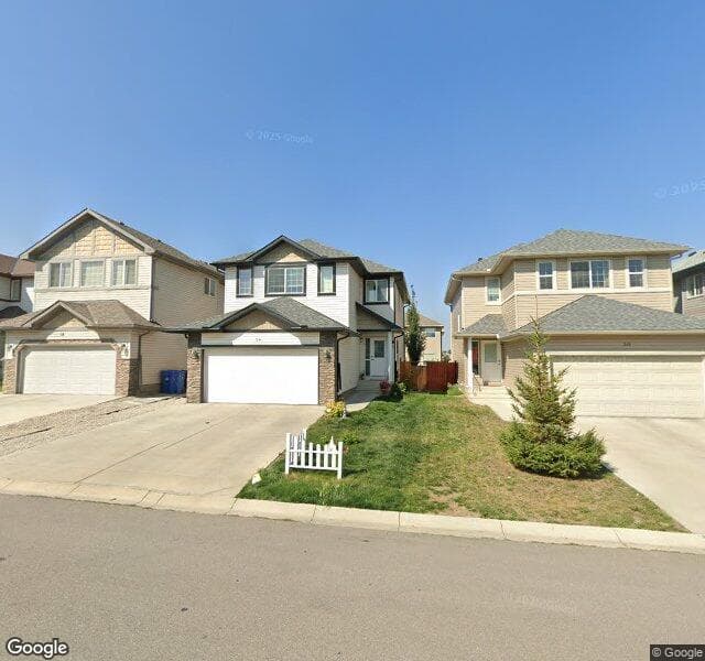 Street view of 54 Everwoods Park SW, Calgary