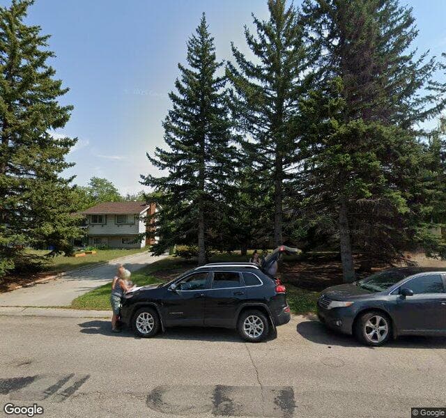 Street view of 10220 Brookpark Boulevard SW, Calgary