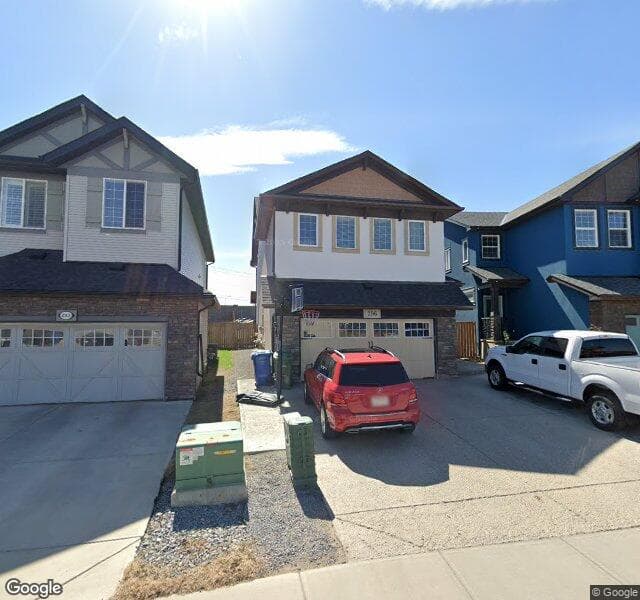 Street view of 296 Skyview Shores Manor NE, Calgary