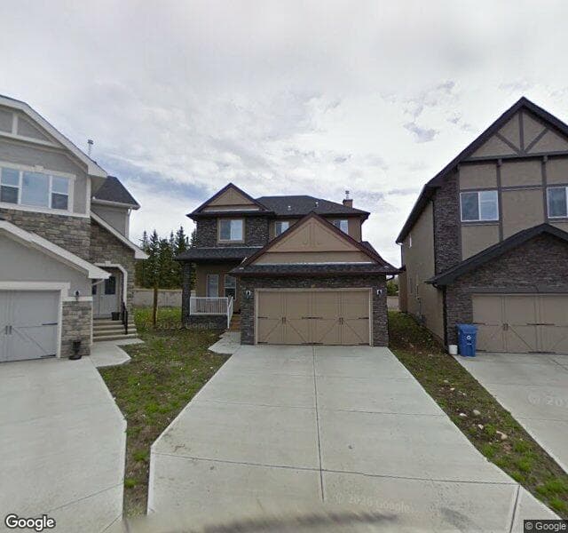 Street view of 117 Aspen Stone Place SW, Calgary