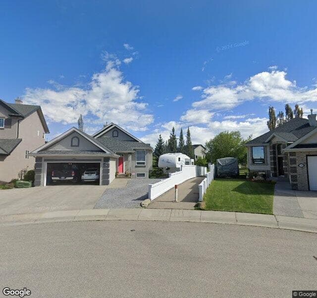 Street view of 159 Cranwell Close SE, Calgary