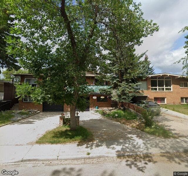 Street view of 3717 42 Street SW, Calgary