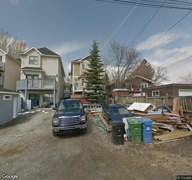 Street view of 2526 16 Street NW, Calgary