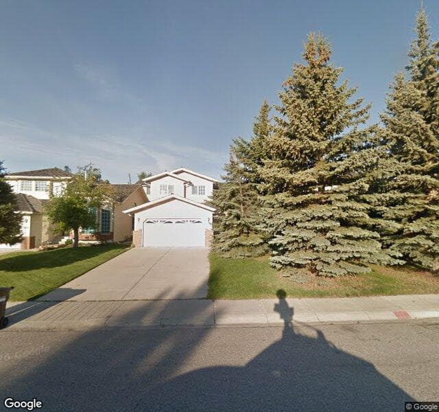 Street view of 13867 Evergreen Street SW, Calgary