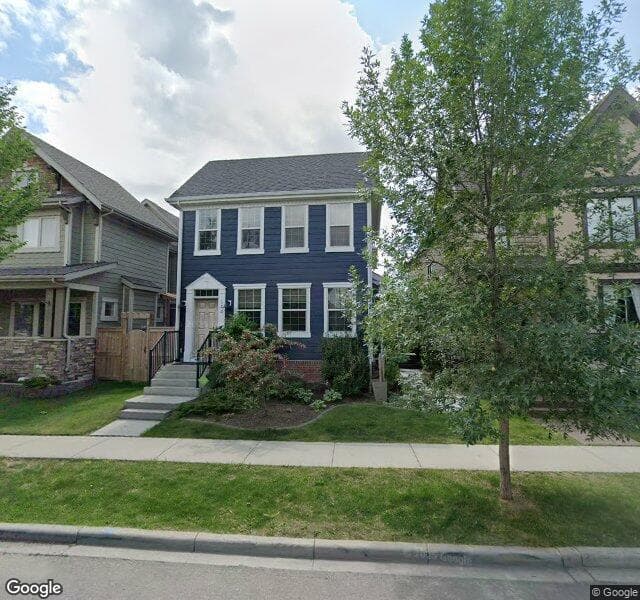 Street view of 144 Mike Ralph Way SW, Calgary