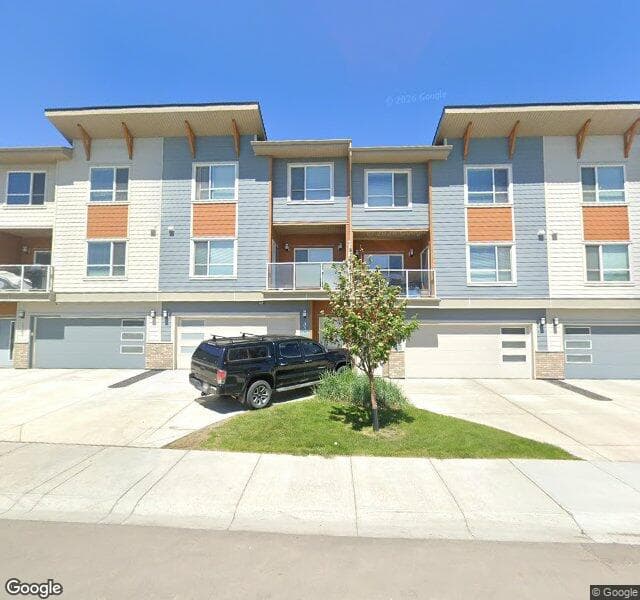 Street view of 205-370 Harvest Hills Common NE, Calgary
