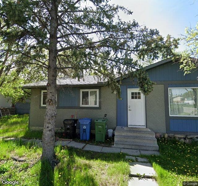 Street view of 2412 Olympia Drive SE, Calgary