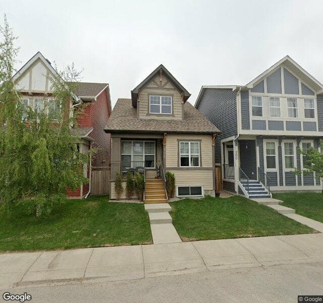Street view of 196 Cranford Crescent SE, Calgary