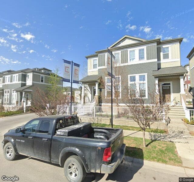 Street view of 2207 Evanston Square NW, Calgary