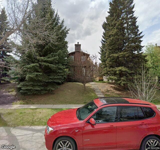 Street view of 1355 Berkley Drive NW, Calgary