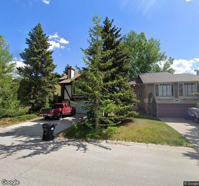 Street view of 1260 Ranchview Road NW, Calgary