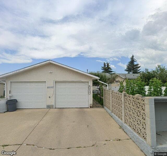 Street view of 14107 96 Street NW, Edmonton