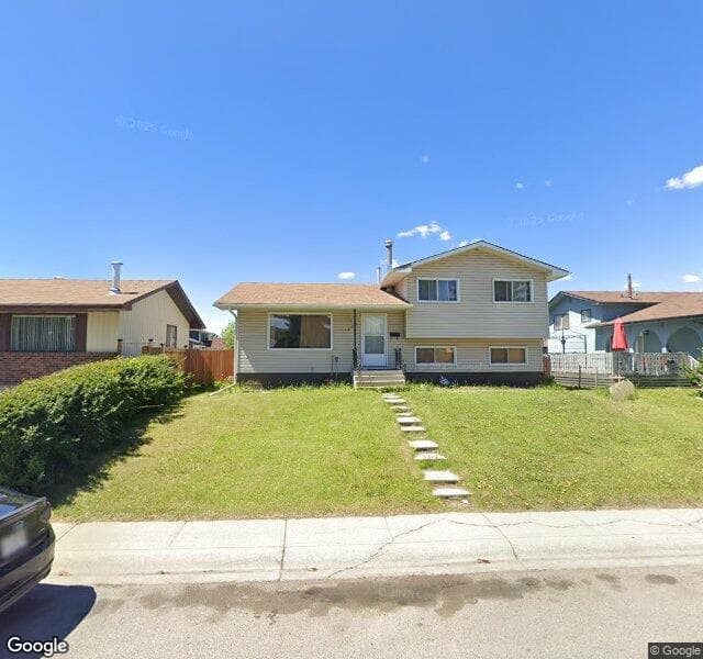 Street view of 127 Whitehorn Road NE, Calgary