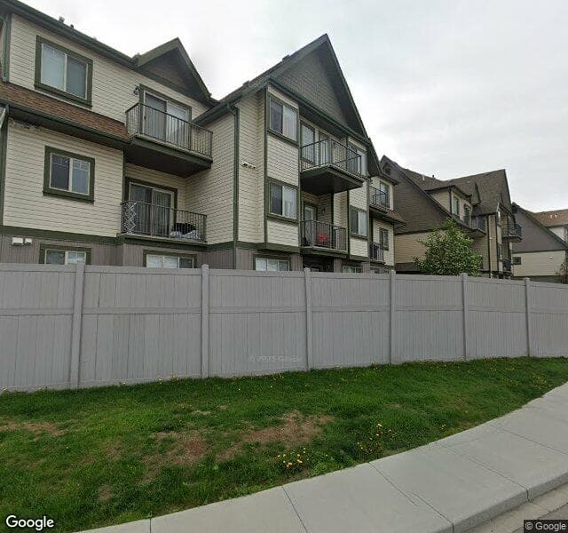 Street view of 1416-121 Copperpond Common SE, Calgary