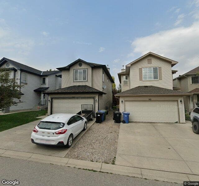 Street view of 141 Tuscany Ravine Close NW, Calgary