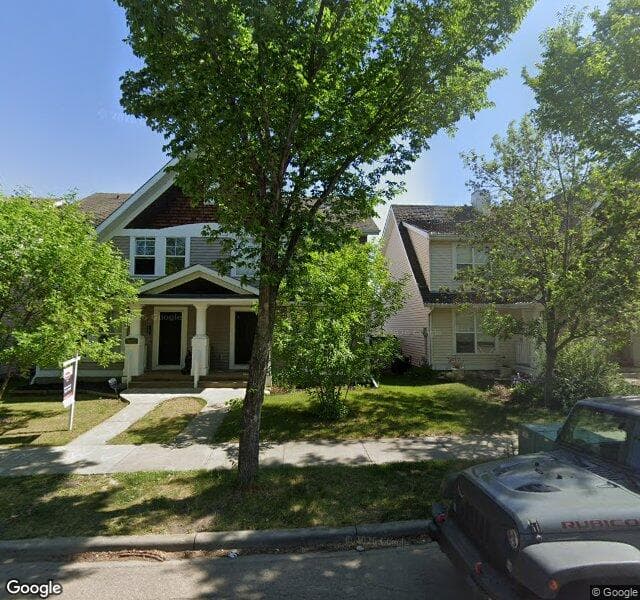 Street view of 1217 76 Street SW, Edmonton