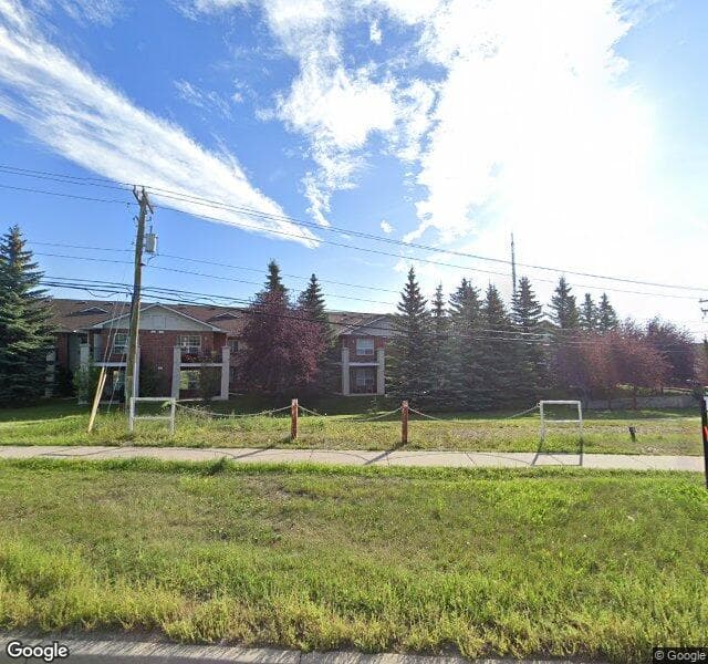 Street view of 230-550 Prominence Rise SW, Calgary