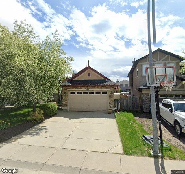 Street view of 156 Chapman Way SE, Calgary