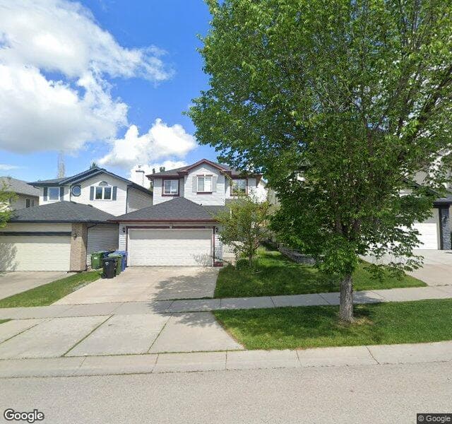 Street view of 11558 Tuscany Boulevard NW, Calgary